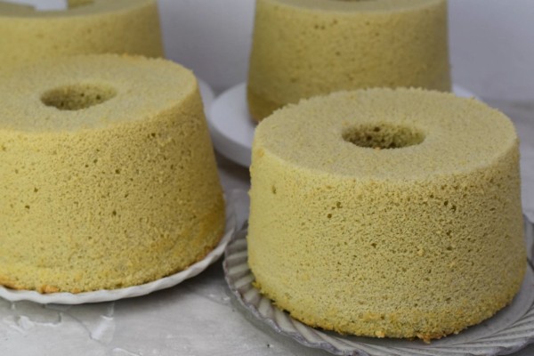 十割そば粉のシフォンケーキ