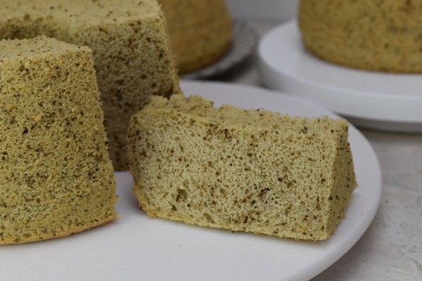 十割そば粉のシフォンケーキ