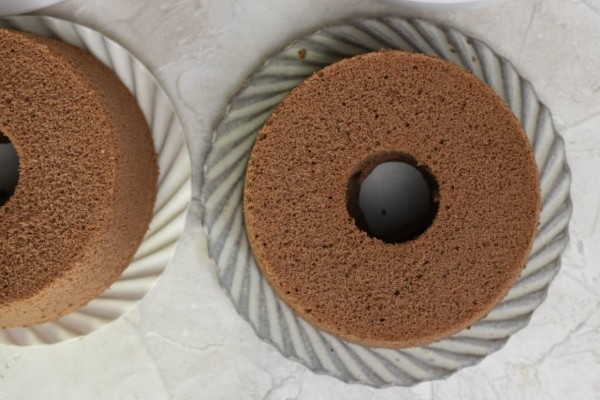 十割そば粉のシフォンケーキ