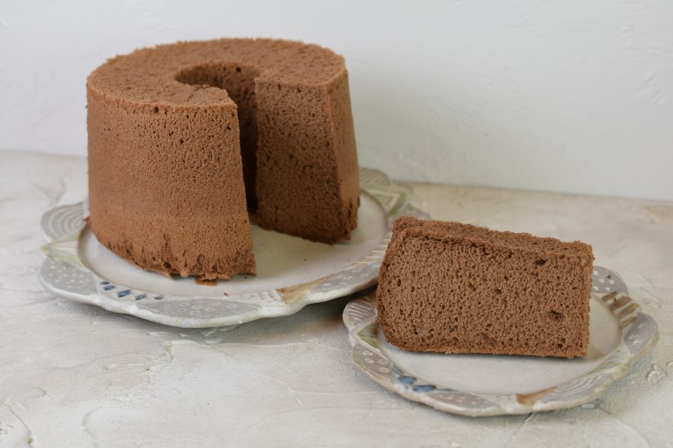 十割そば粉のシフォンケーキ