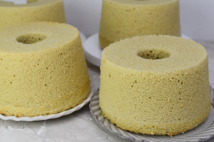 十割そば粉のシフォンケーキ